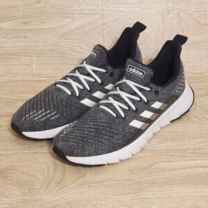 Adidas Men's Running Shoe Training Mesh Gray White Size 14 Sneakers 121830164